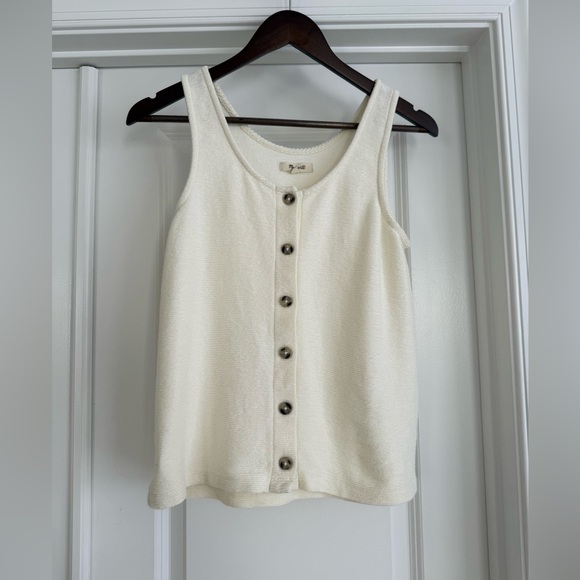 Madewell Tops - Madewell Cream Button-Down Women's Top